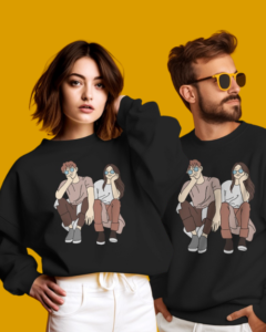 Cozy Couple Sweatshirts - Perfect for Matching Outfits!