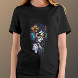 Graphic Tees For Women Black