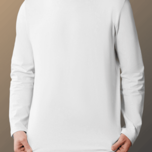 White Full Sleeve T-Shirt - Upgrade Your Wardrobe Today!