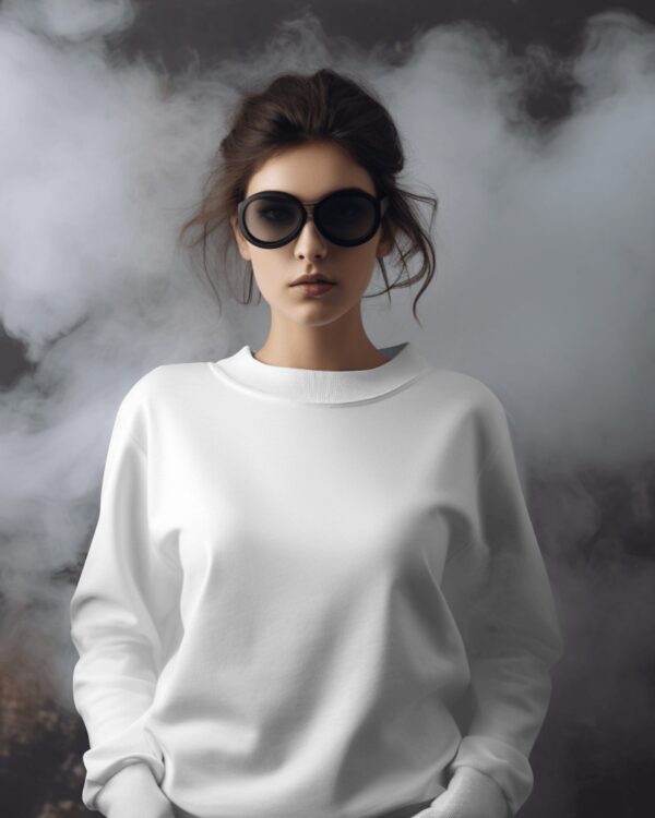 Trendy White Sweatshirt | Upgraded Comfort & Style