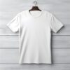 White Plain T shirt