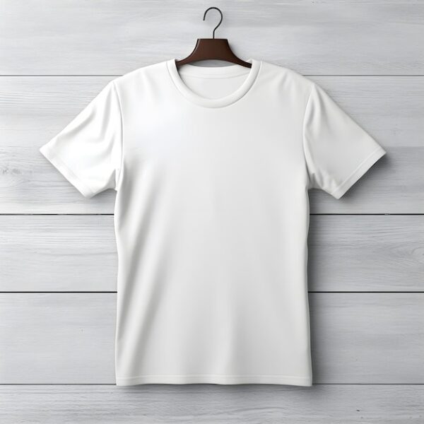 White Plain T shirt