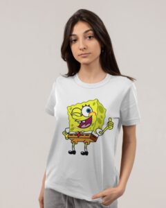 Stylish SpongeBob T-Shirt – Show Your Fandom!