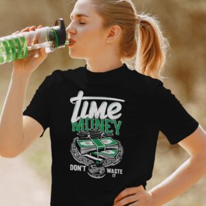 Time is Money T-Shirt Black