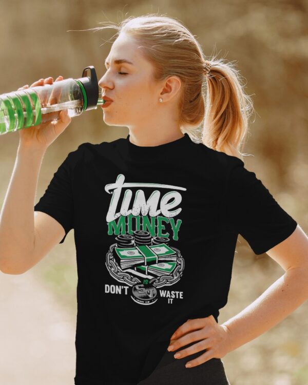 Time is Money T-Shirt Black