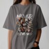 Cute Never Give Up T-Shirt For Women's - Trendy Bear Design