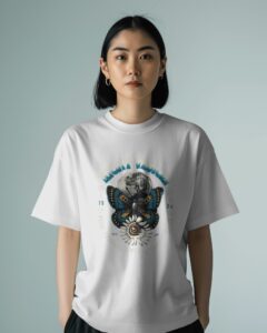 Exclusive Night Vision Oversized Graphic Tee