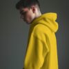 Cozy Plain Yellow Hoodie – Perfect for Everyone