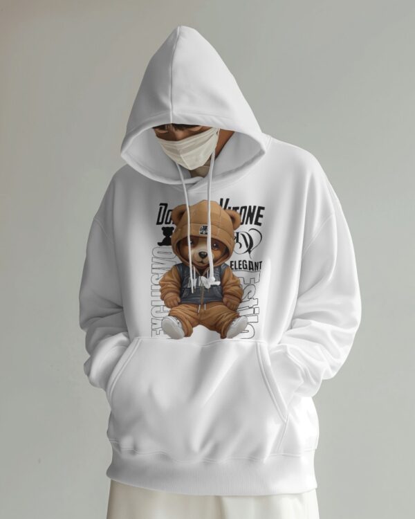 Limited Edition Cozy Bear Hoodie - Comfort Meets Urban Style