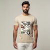 Anime Graphic Tee Beige