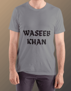 Custom Name T-Shirts Available at Jananstore