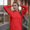 Cozy & Stylish Red Sweatshirt – Perfect for Every Season