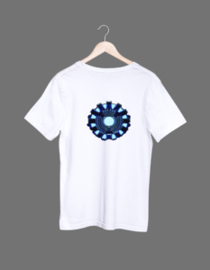 Iron Man Arc Reactor T-Shirt - Light Up Like a Hero!