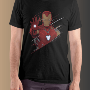 Iron Man Arc Reactor T-Shirt - Light Up Like a Hero!