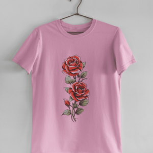 Stylish Baby Pink T-Shirt for Ladies - Perfect Casual Wear