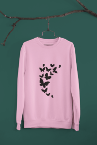 Elegant Butterfly Sweatshirt – Style Meets Comfort