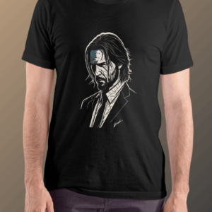 Stylish John Wick T-Shirt – Unleash Your Inner Action Hero