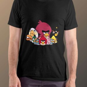 Angry Birds T shirt -Black