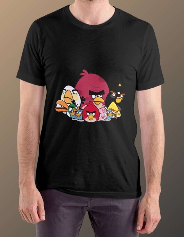 Angry Birds T shirt -Black