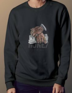 Boys Sweatshirts - Black