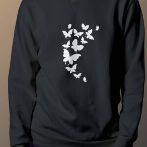 Butterfly Sweatshirt - Black