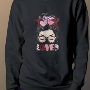 Chic Sweatshirt For Women - Black