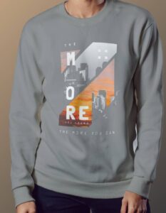 Graphic Sweatshirt - Grey