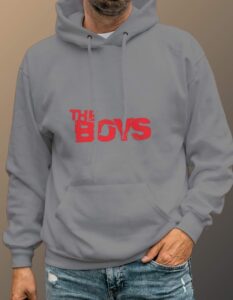 The Boys Hoodie - Grey