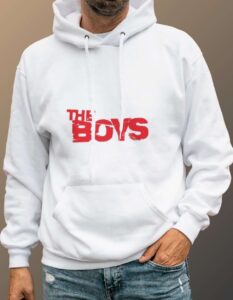 The Boys Hoodie - White