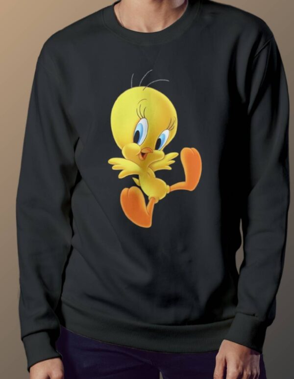 Tweety Bird Sweatshirt - Balck