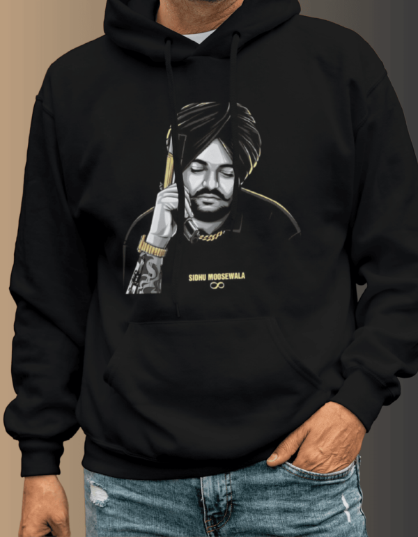 Sidhu Moose Wala Hoodie - Stylish & Comfy Wear for Fans