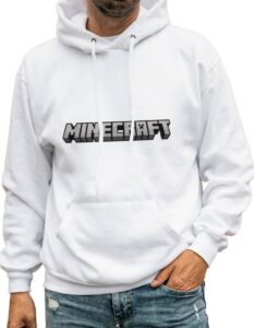 Minecraft Hoodie - White