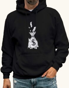 XXXXL Hoodie For Men - Black