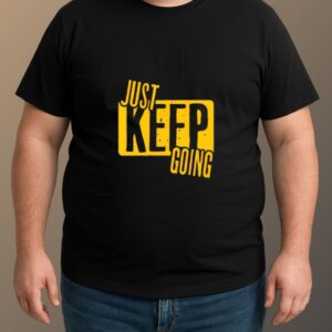 Minimalist Street Style T-Shirt - Black