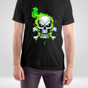 Toxic Skull Drip - Black